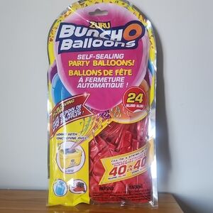 💥 FREE Bunch O Balloons - Red Party Balloons 24 Count💥